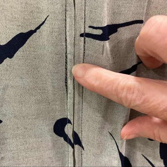 Vintage long sleeves dress size L - Picture 6 of 12